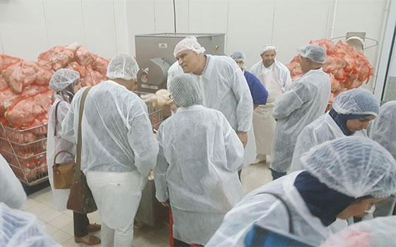 Dans le cadre de la convention de la mise en place du HACCP